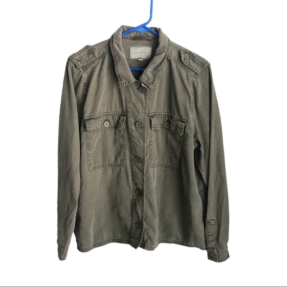 LUCKY Brand green utility jacket XL - Picture 2 of 9